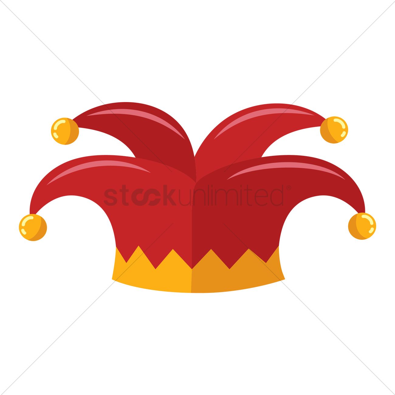 Detail Jester Hat Vector Nomer 25