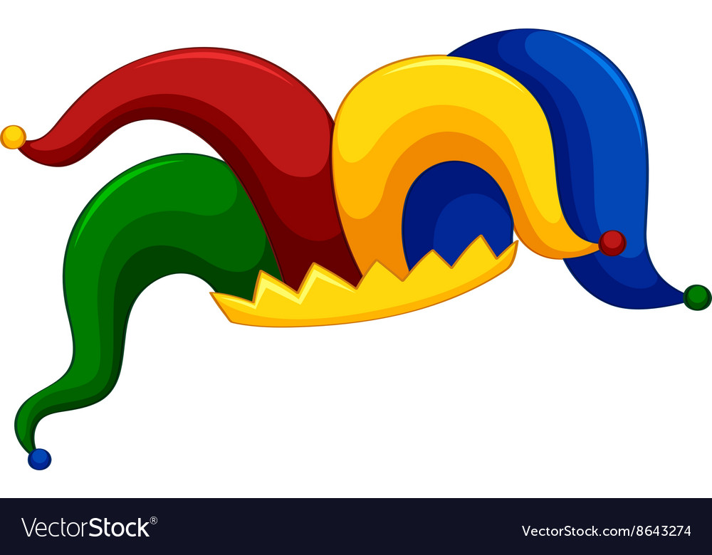 Detail Jester Hat Vector Nomer 4