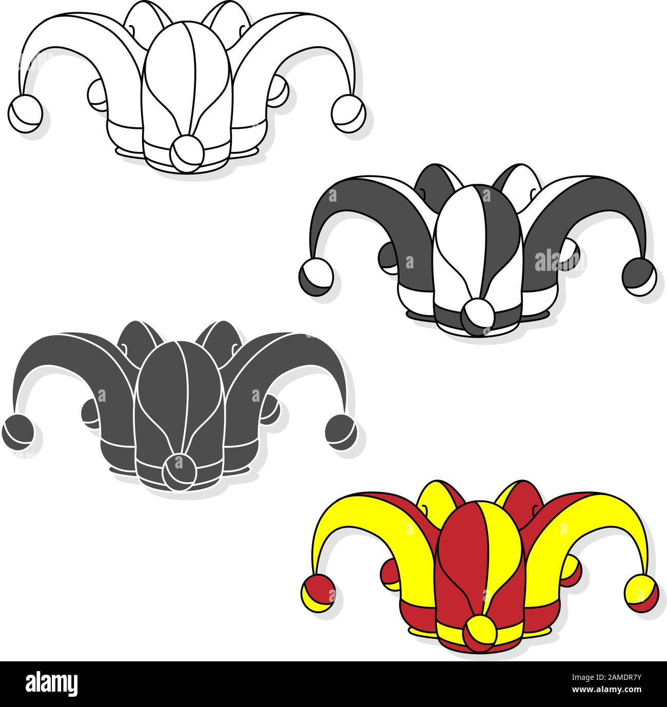 Detail Jester Hat Vector Nomer 31