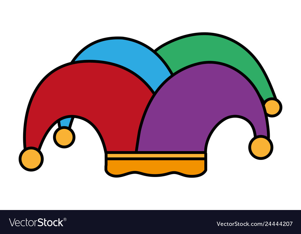 Detail Jester Hat Vector Nomer 41