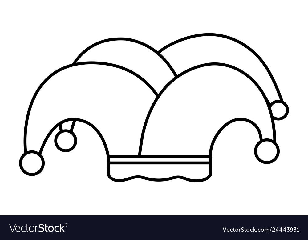 Detail Jester Hat Vector Nomer 47