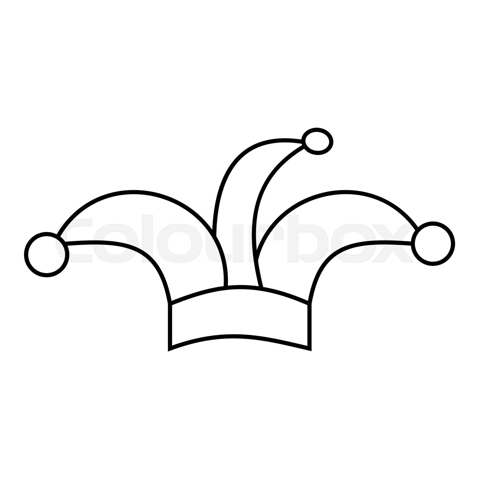 Detail Jester Hat Vector Nomer 56