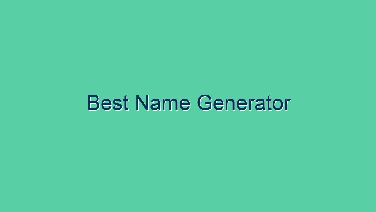 Detail Jester Names Generator Nomer 34
