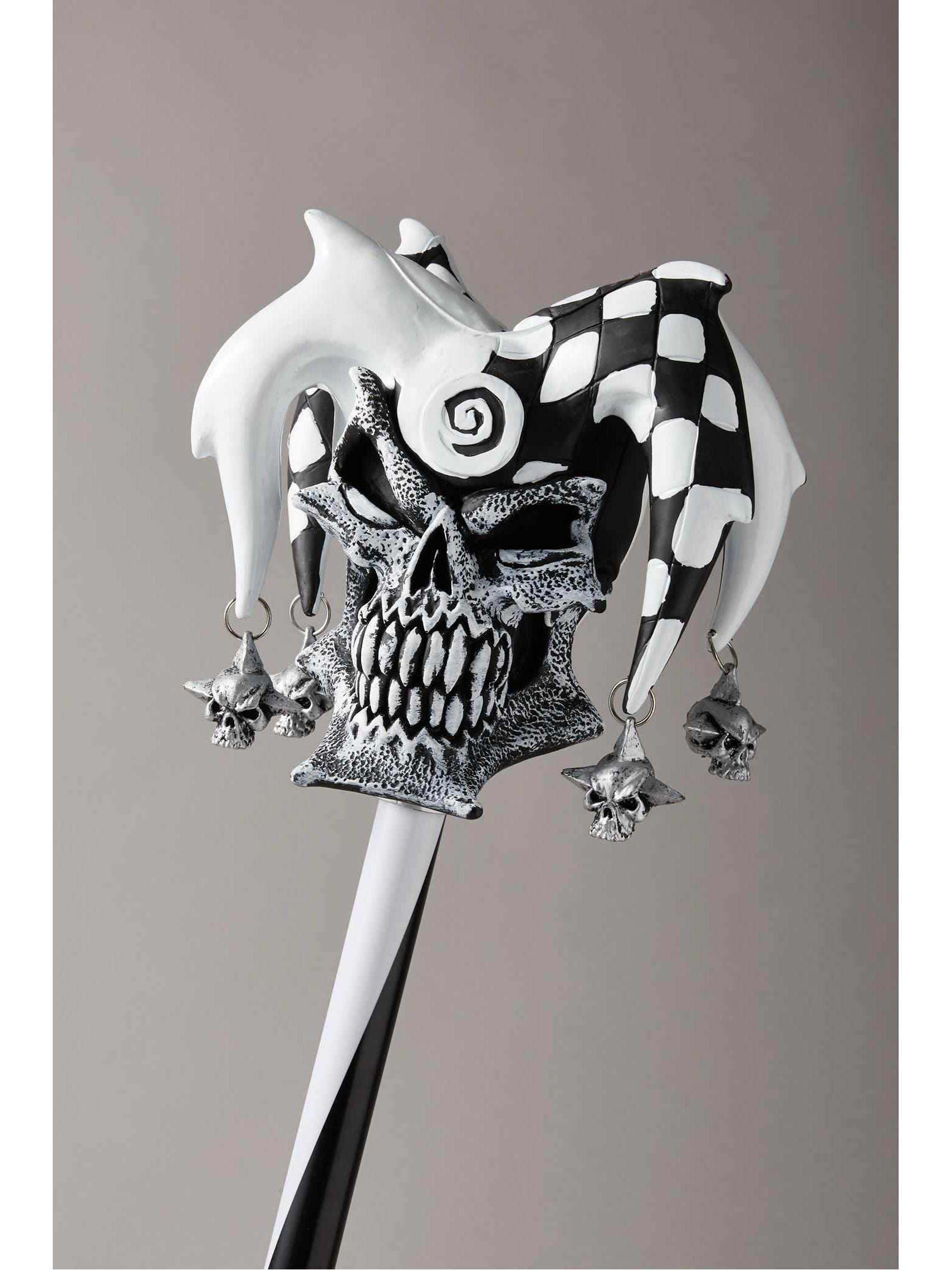 Detail Jester Skull Cane Nomer 18