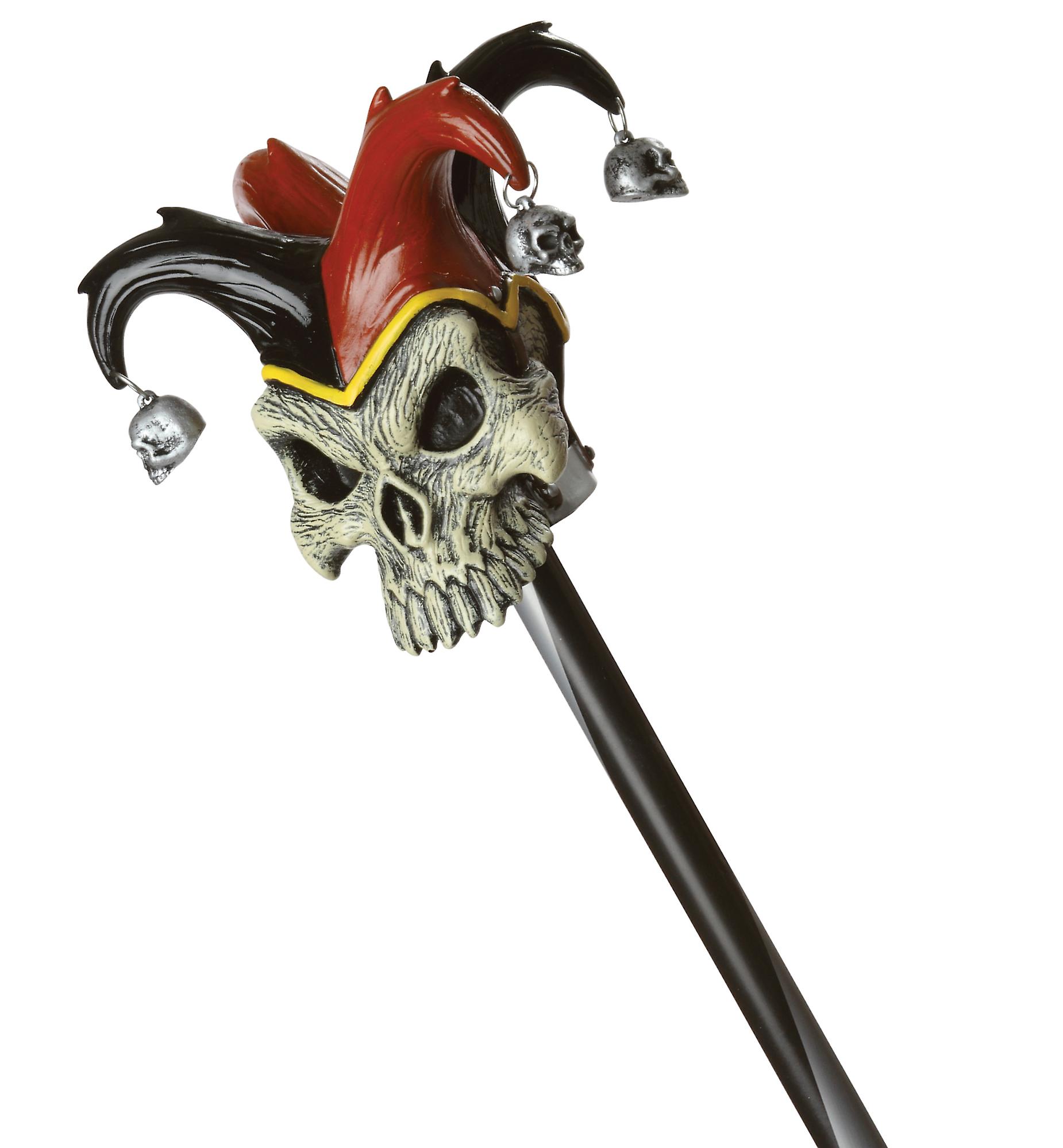 Detail Jester Skull Cane Nomer 4