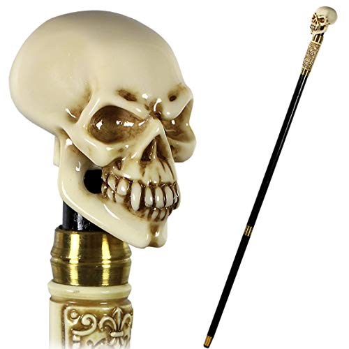 Detail Jester Skull Cane Nomer 42