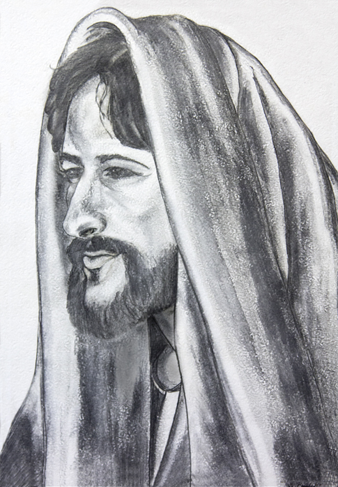 Detail Jesus Christ Sketches Pencil Nomer 33