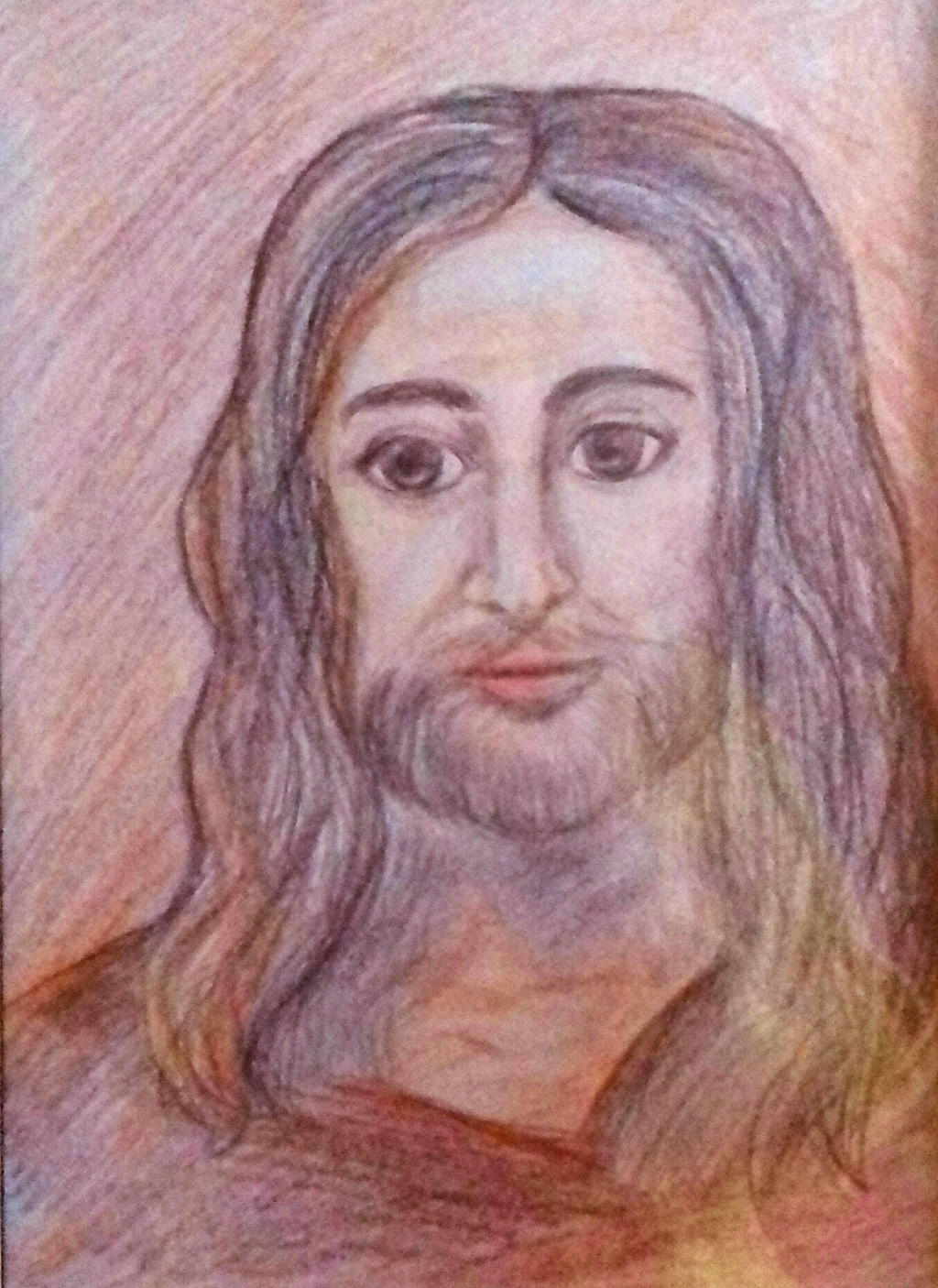 Detail Jesus Christ Sketches Pencil Nomer 40