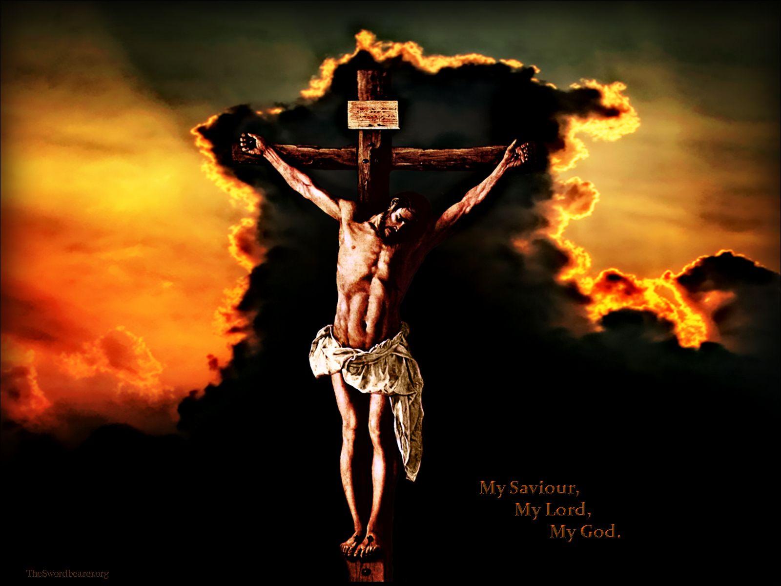 Jesus Crucified Wallpaper - KibrisPDR