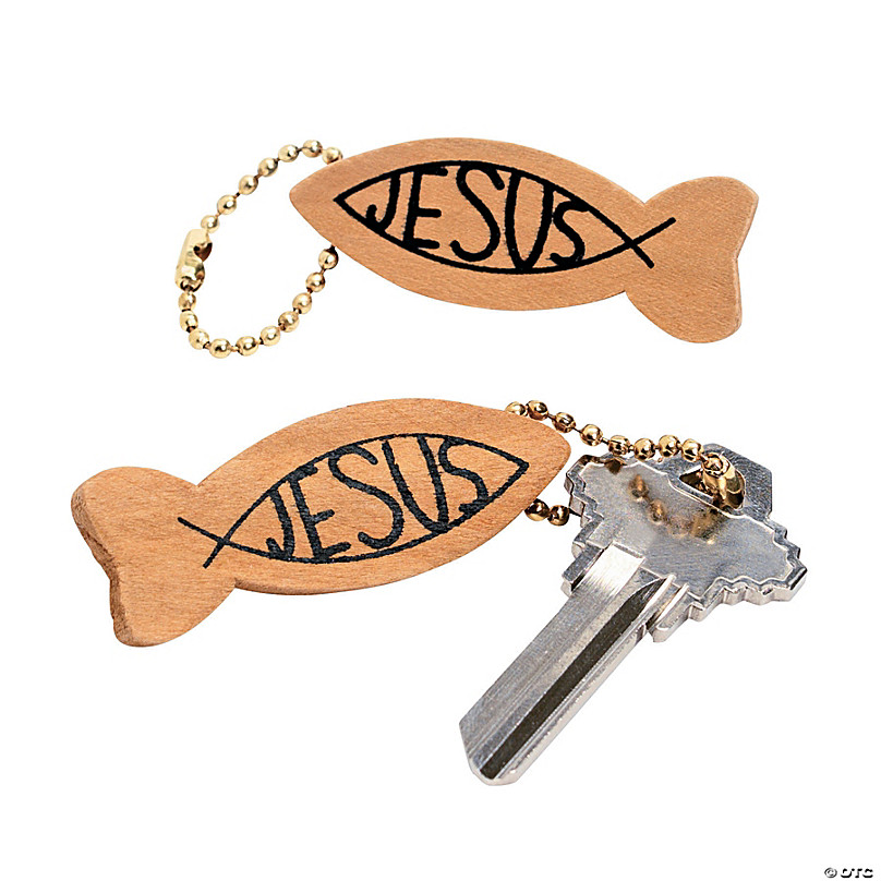 Detail Jesus Fish Keychain Nomer 2