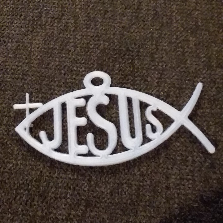 Detail Jesus Fish Keychain Nomer 21