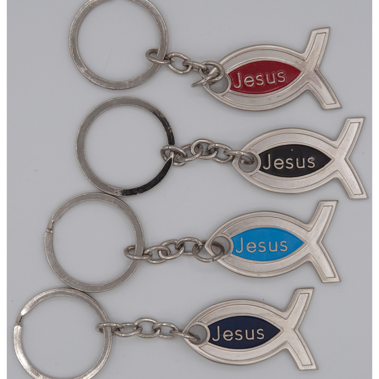 Detail Jesus Fish Keychain Nomer 4