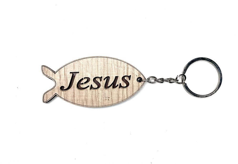 Detail Jesus Fish Keychain Nomer 32