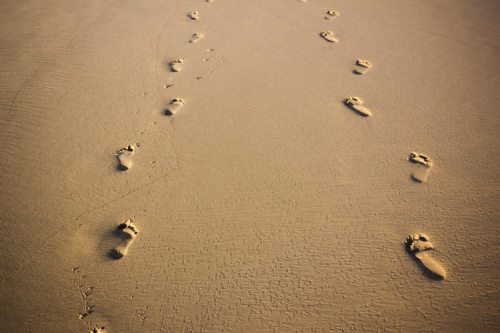 Detail Jesus Footprints In The Sand Picture Nomer 33