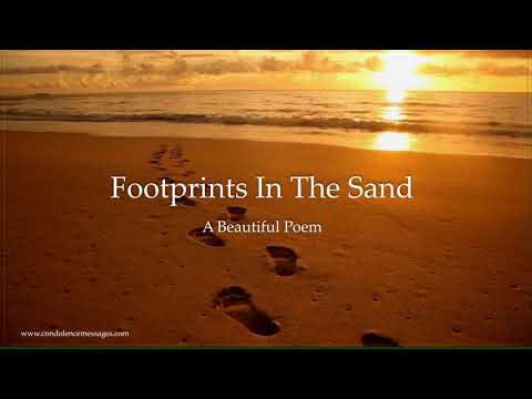 Detail Jesus Footprints In The Sand Picture Nomer 37