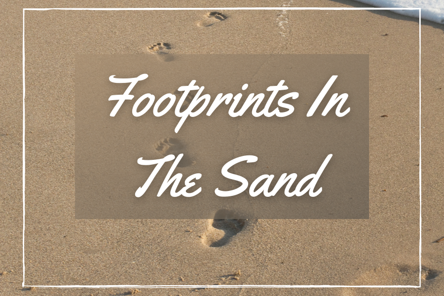 Detail Jesus Footprints In The Sand Pictures Nomer 44