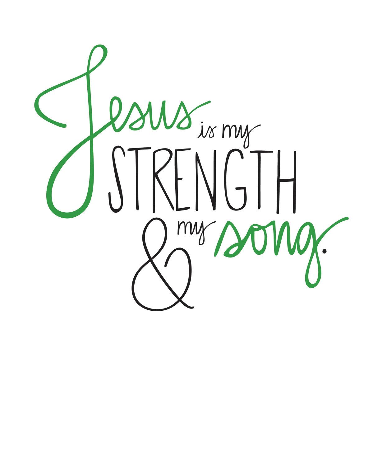 Detail Jesus Is My Strength Quotes Nomer 51