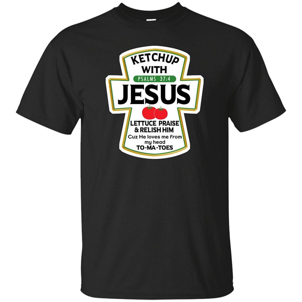 Detail Jesus Ketchup Shirt Nomer 11
