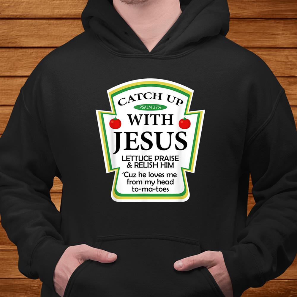 Detail Jesus Ketchup Shirt Nomer 25