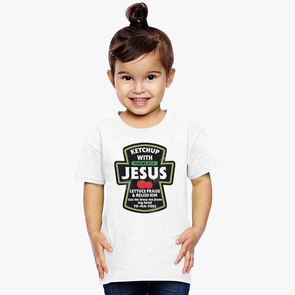 Detail Jesus Ketchup Shirt Nomer 45