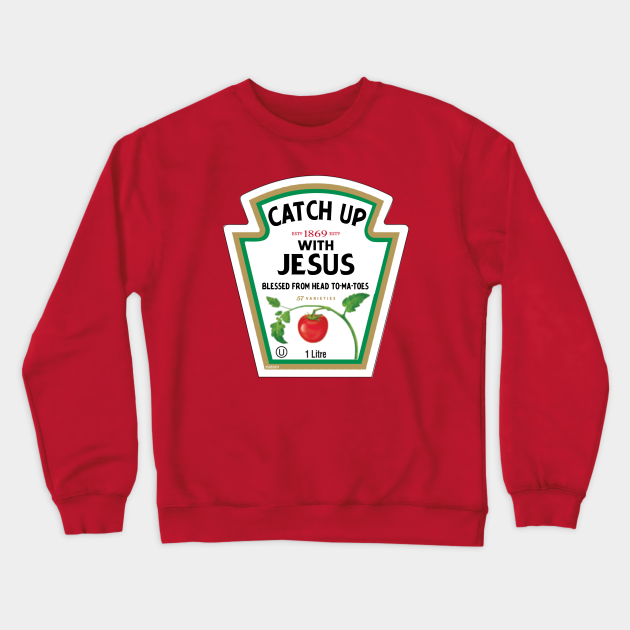Detail Jesus Ketchup Shirt Nomer 7