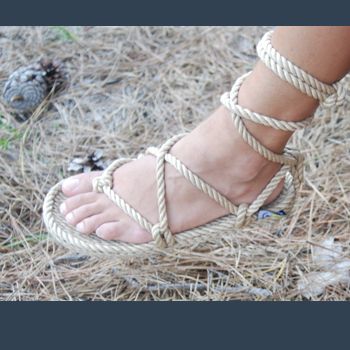 Detail Jesus Sandals Rope Nomer 16