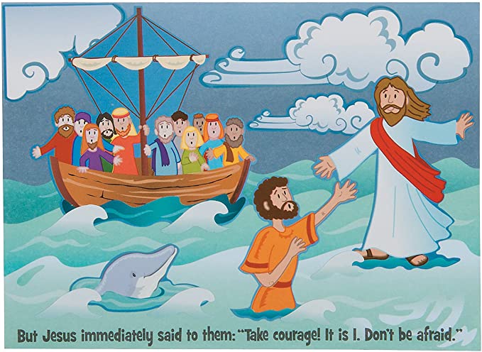 Detail Jesus Walking On Water Clipart Nomer 27