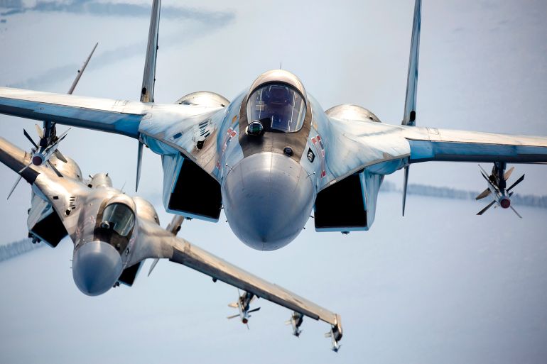 Detail Jet Su 35 Rusia Nomer 45