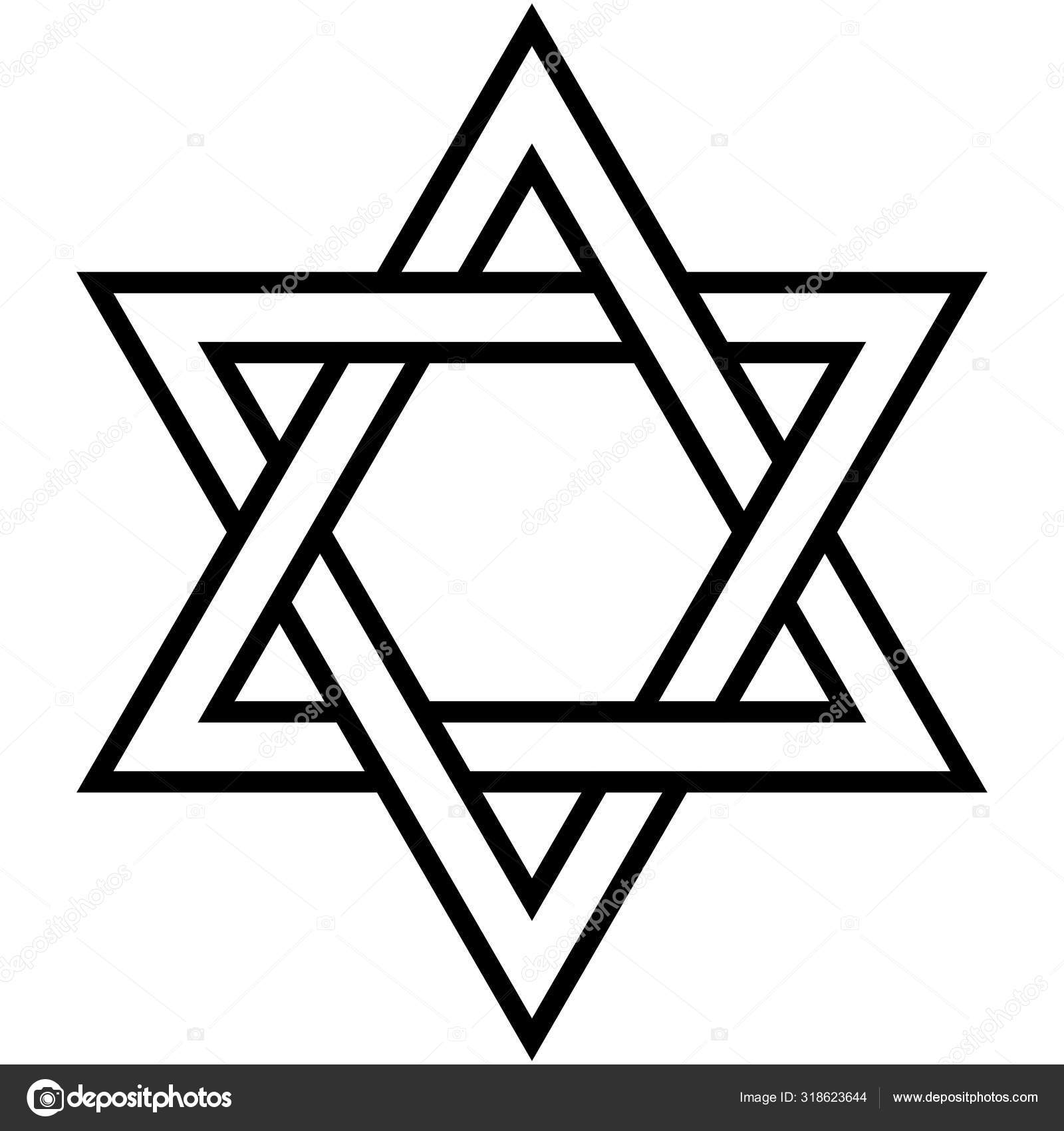 Detail Jewish Star Symbol Nomer 21