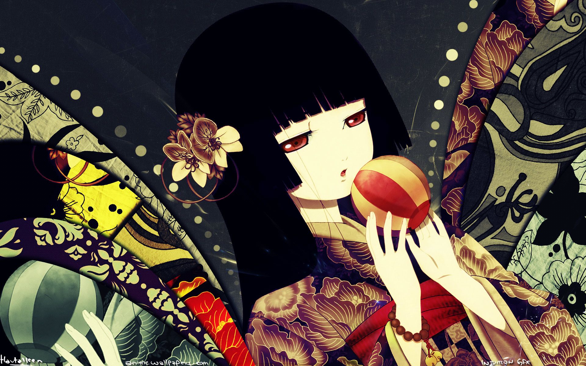 Detail Jigoku Shoujo Wallpaper Nomer 3