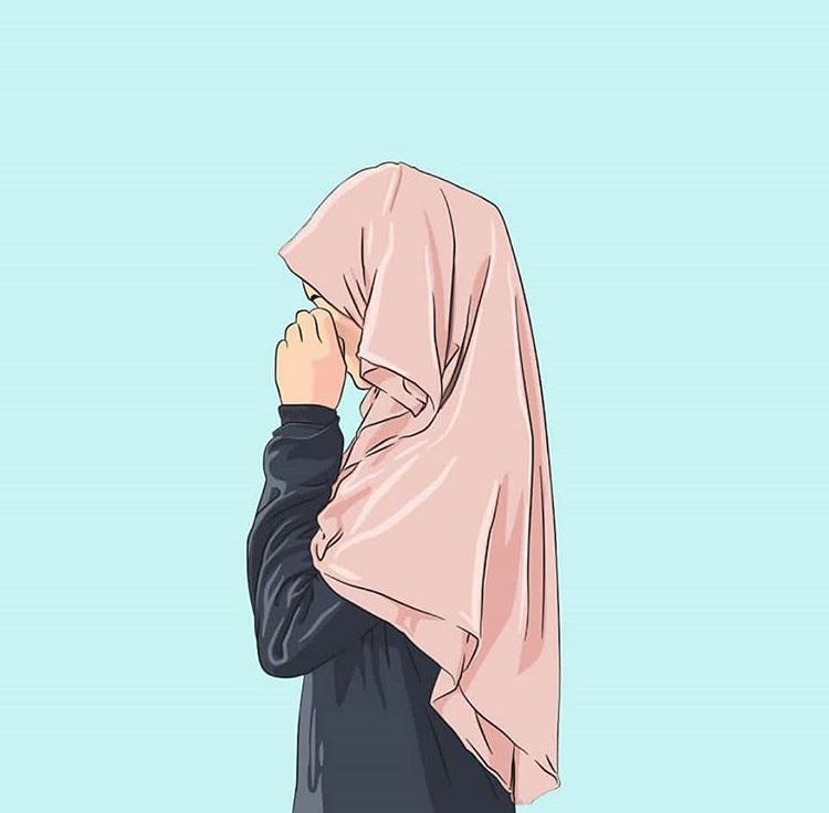 Detail Jilbab Kartun Muslimah Nomer 34