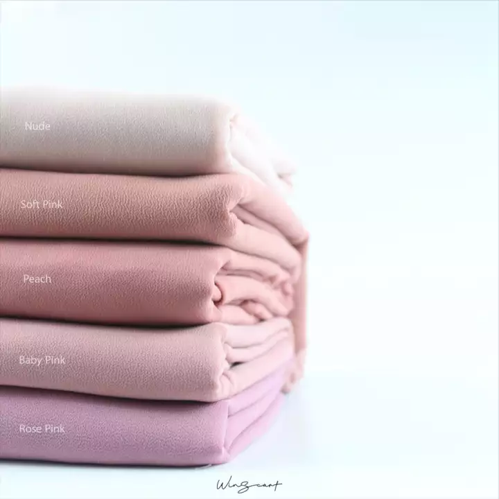 Detail Jilbab Warna Pink Rose Nomer 11