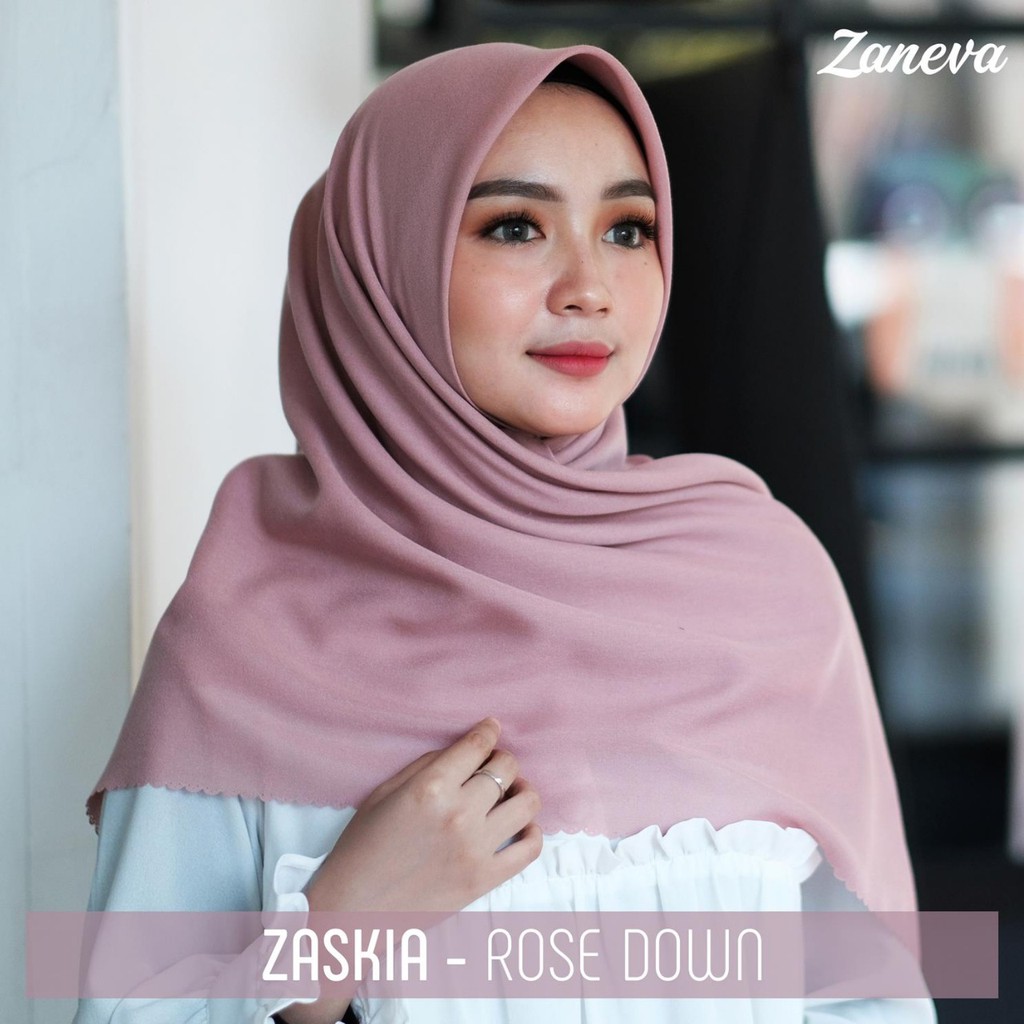 Detail Jilbab Warna Pink Rose Nomer 3