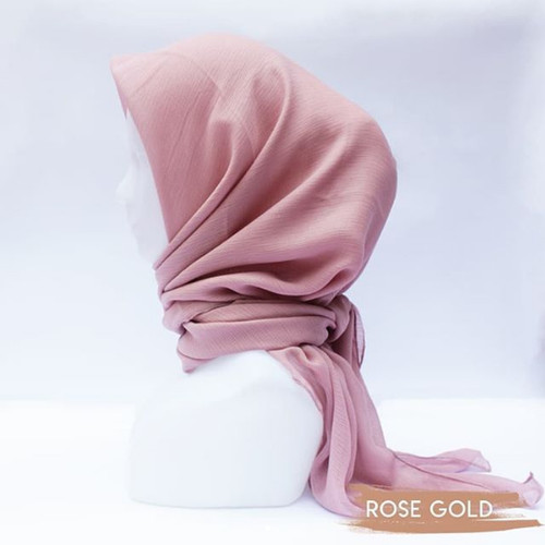 Detail Jilbab Warna Pink Rose Nomer 29