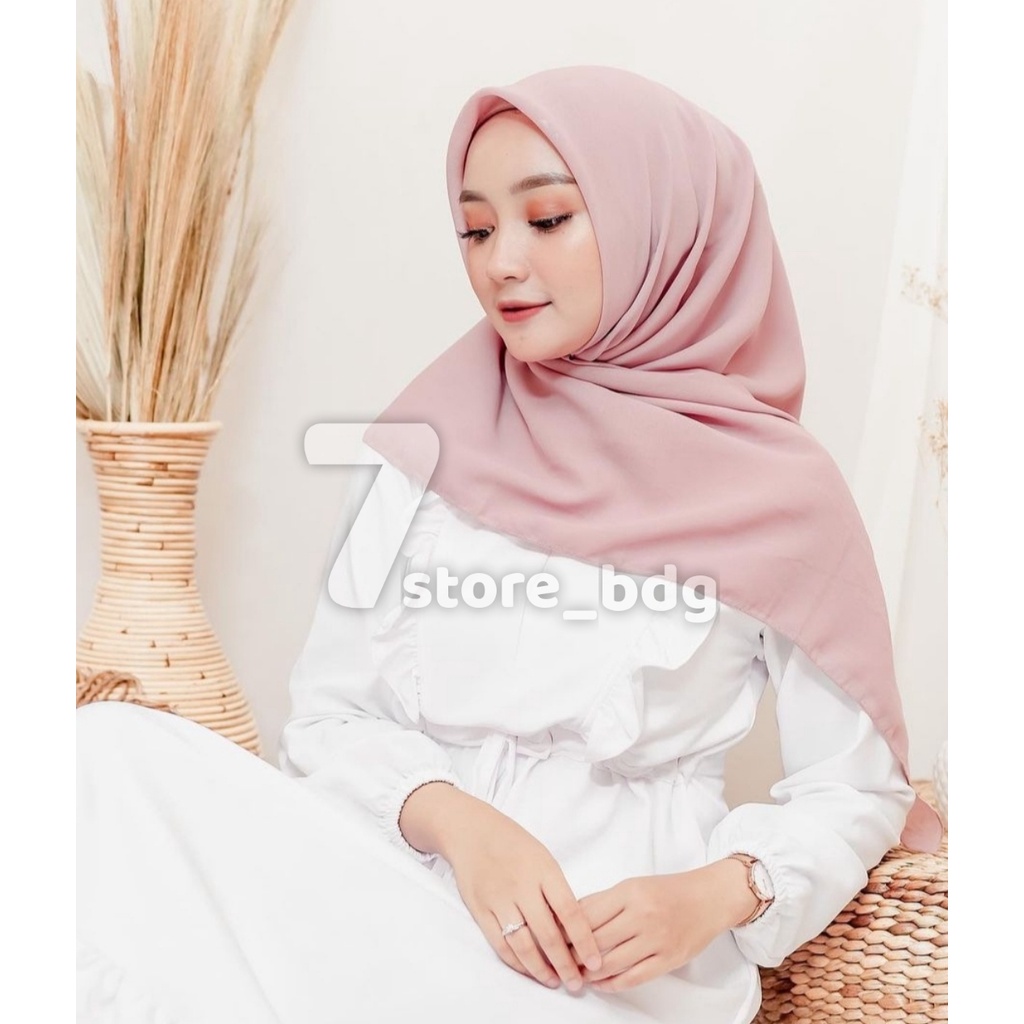 Detail Jilbab Warna Pink Rose Nomer 35