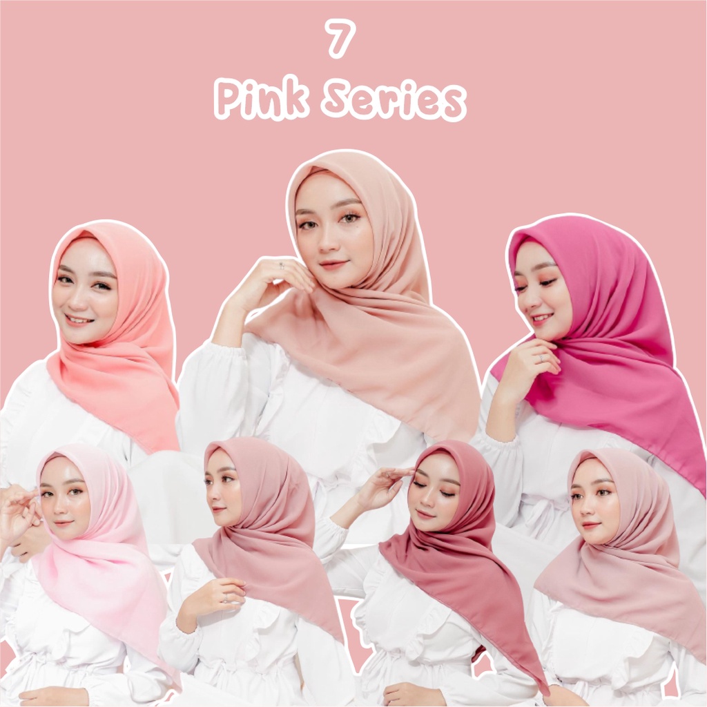 Detail Jilbab Warna Pink Rose Nomer 47