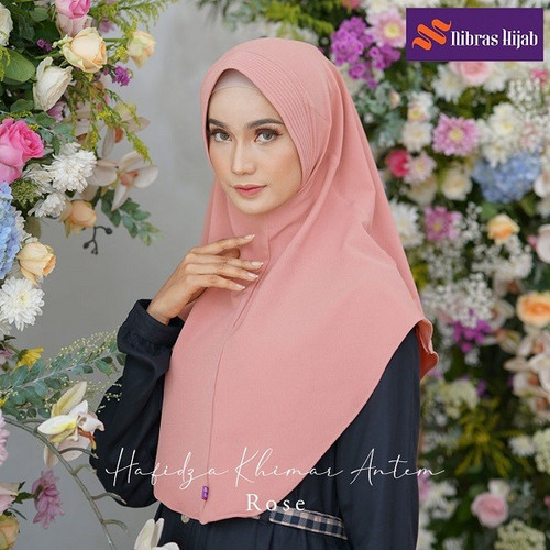 Detail Jilbab Warna Pink Rose Nomer 52