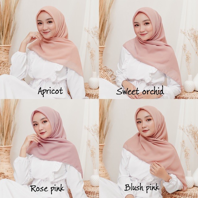 Detail Jilbab Warna Pink Rose Nomer 7