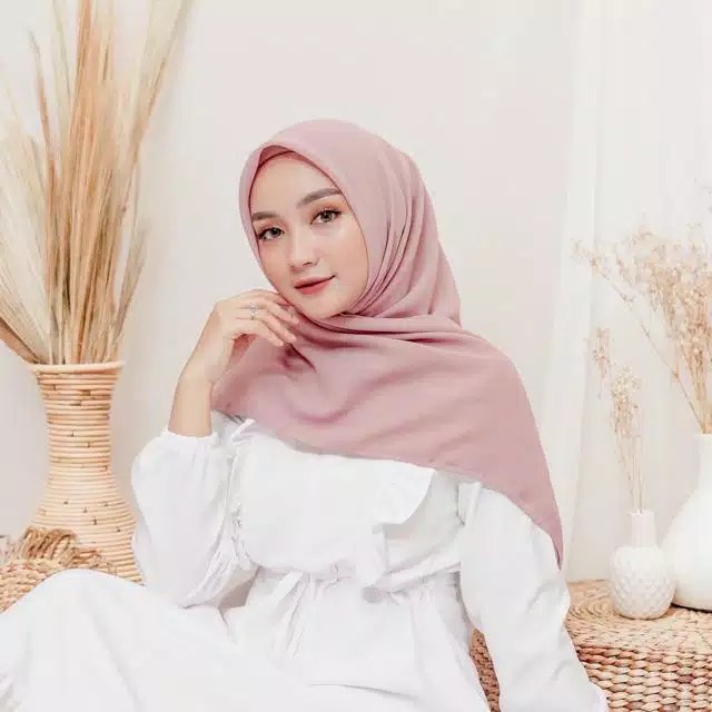 Detail Jilbab Warna Pink Rose Nomer 8