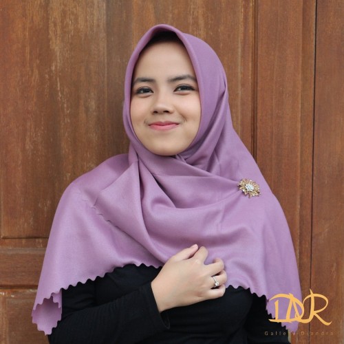 Jilbab Warna Ungu Muda - KibrisPDR