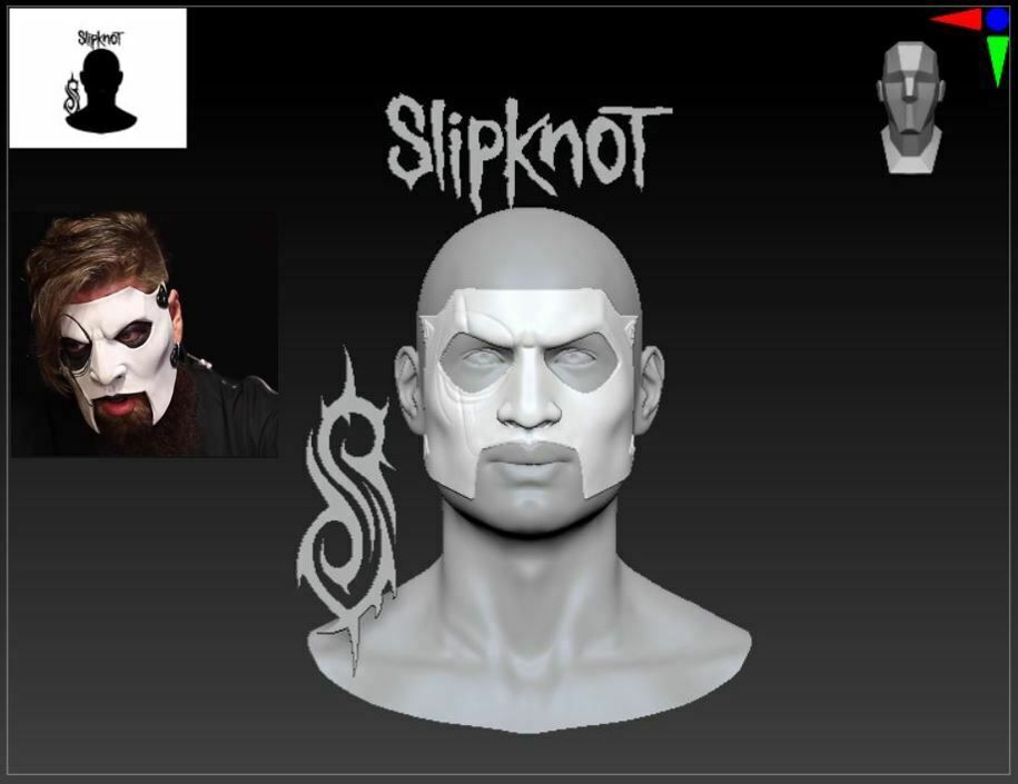 Detail Jim Root Mask Nomer 9