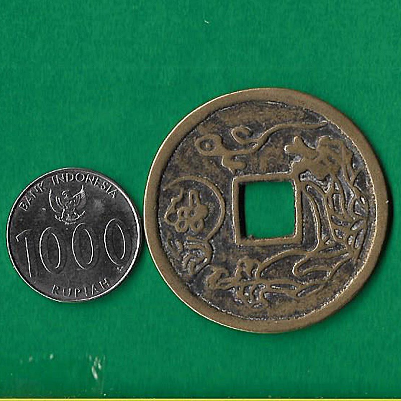 Detail Jimat Uang Logam Kuno Nomer 39
