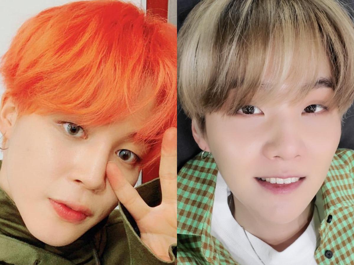 Detail Jimin Orange Hair Nomer 29