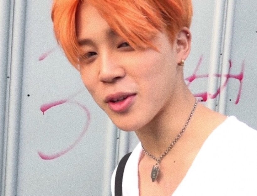 Detail Jimin Orange Hair Nomer 32