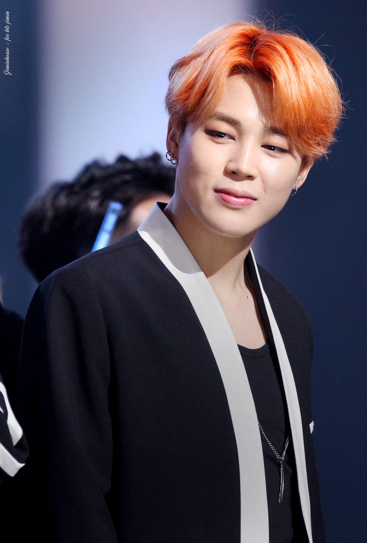 Detail Jimin Orange Hair Nomer 5