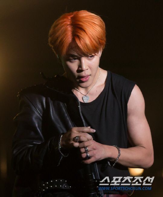 Detail Jimin Orange Hair Nomer 6