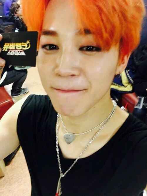 Detail Jimin Orange Hair Nomer 51