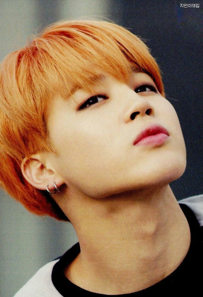 Detail Jimin Orange Hair Nomer 8