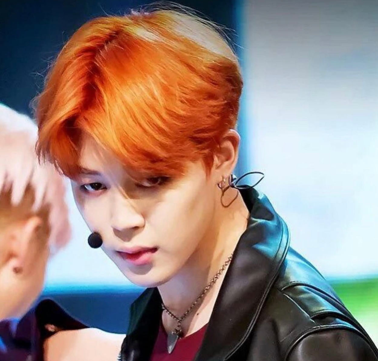 Detail Jimin Orange Hair Nomer 9