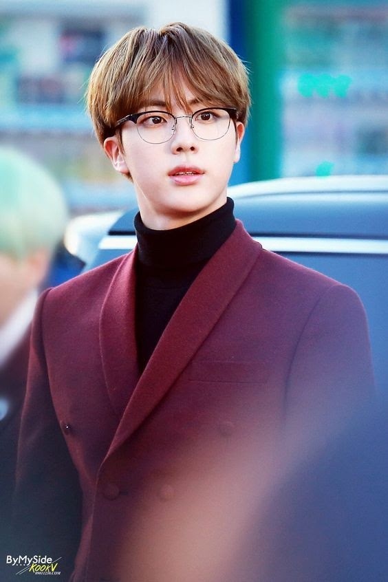 Detail Jin Bts Pakai Kacamata Nomer 13